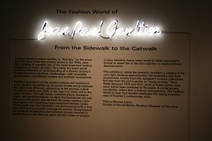 The Exhibit: From the Sidewalk to the Catwalk.